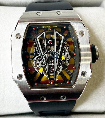 Review Richard Mille RM 27-03 Tourbillon Rafael Nadal Steel mens watch replica